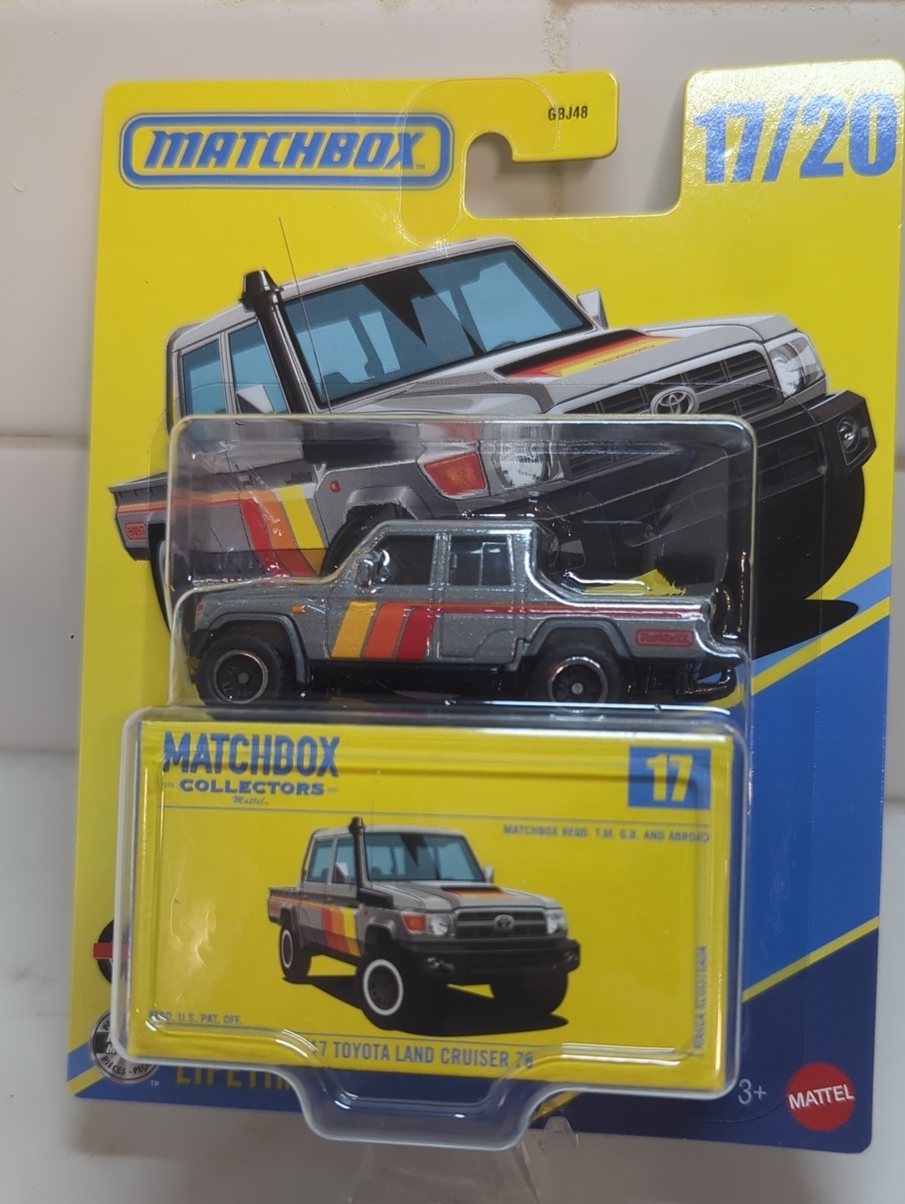 MATCHBOX 2017 TOYOTA LAND CRUISER 78